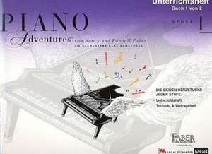 PIANO ADVENTURES UNTERRICHTSHEFT 1 de UNKNOWN