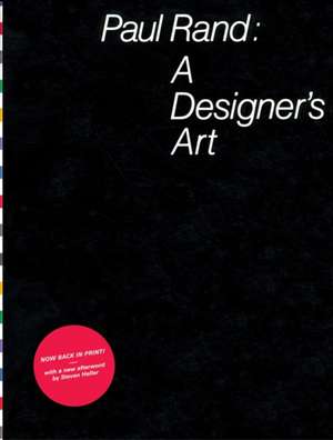 Paul Rand: A Designer's Art de Paul Rand