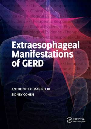 Extraesophageal Manifestations of GERD de Anthony J. DiMarino, Jr.