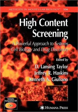 High Content Screening de D Lansing Taylor