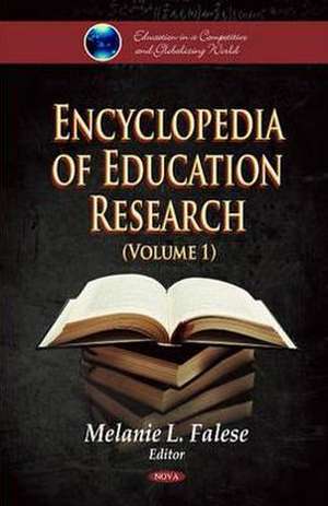 Encyclopedia of Education Research de Melanie L. Falese