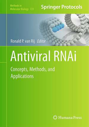 Antiviral RNAi: Concepts, Methods, and Applications de Ronald P. van Rij