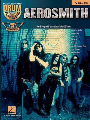 Aerosmith Drum Play-Along Volume 26 Book/Online Audio [With CD (Audio)] de Aerosmith