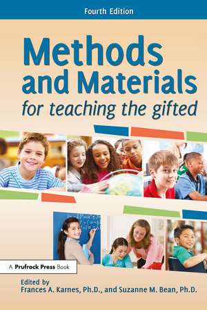 Methods and Materials for Teaching the Gifted de Frances A. Karnes