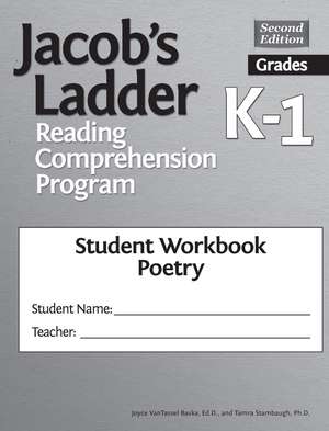 Jacob's Ladder Reading Comprehension Program: Grades K-1, Student Workbooks, Poetry (Set of 5) de Joyce VanTassel-Baska