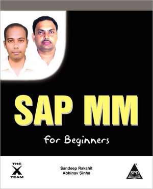 SAP MM for Beginners de Sandip Rakshit