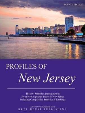 Profiles of New Jersey, 2015: Print Purchase Includes 3 Years Free Online Access de David Garoogian