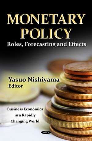 Monetary Policy de Yasuo Nishiyama