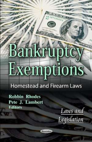 Bankruptcy Exemptions de Robbin Rhodes