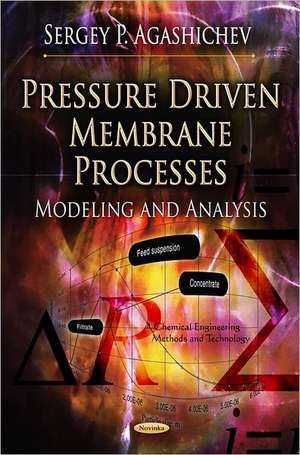 Pressure Driven Membrane Processes de Sergey P Agashichev