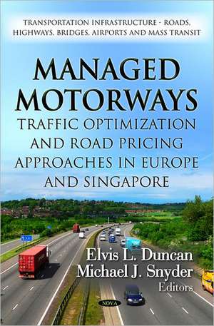 Managed Motorways de Elvis L. Duncan