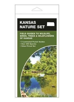 Kansas Nature Set: Field Guides to Wildlife, Birds, Trees & Wildflowers of Kansas de James Kavanagh