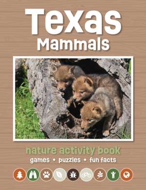 Texas Mammals Nature Activity Book de Waterford Press