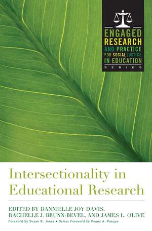 Intersectionality in Educational Research de Dannielle Joy Davis