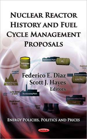 Nuclear Reactor History & Fuel Cycle Management Proposals de Federico E. Diaz