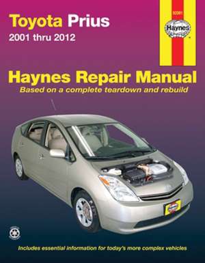 Toyota Prius 2001–12 de Haynes