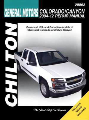 Chevrolet Colorado/GMC Canyon (Chilton) – 2004–12 de Haynes