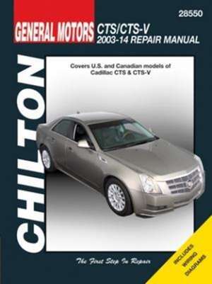 Cadillac CTS/CTS–V (Chilton) – 2003–14 de Haynes