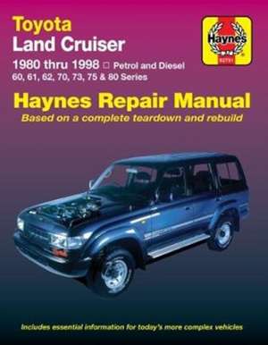 Toyota Land Cruiser Diesel (80 – 98) de Haynes Publishi Haynes