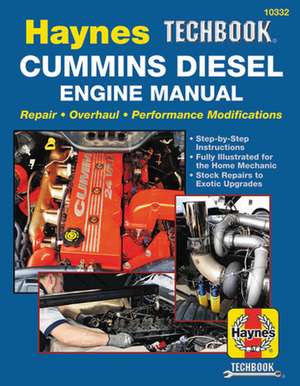 Cummins Diesel Eng Perf Manual de Haynes