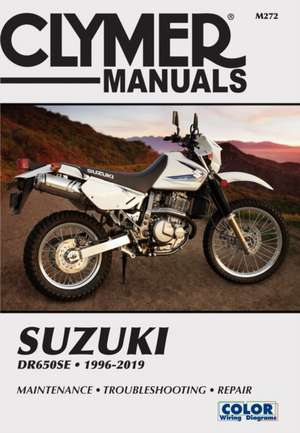 Clymer Manual Suzuki DR650ES 1996–2019 de Haynes