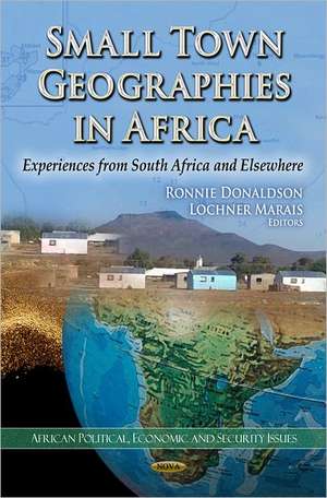 Small Town Geographies in Africa de Ronnie Donaldson