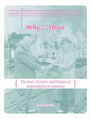 Why We Drive: The Past, Present and Future of Automobiles in America de Andy Singer