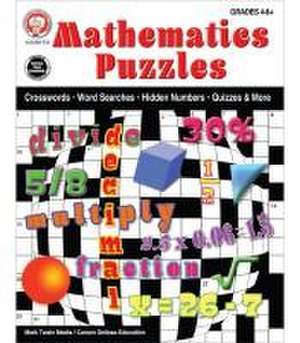 Mathematics Puzzles Workbook de Mark Twain Media