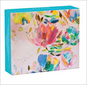 Waterlily Garden Quicknotes Notecard Box Set with Magnetic Snap Closure de Becky Blair