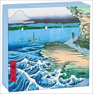 Hiroshige Mini Fliptop Notecard Box de teNeues Publishing