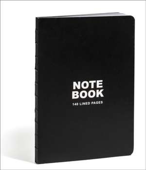 Black A5 Notebook de Tbd