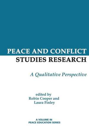 Peace and Conflict Studies Research de Robin Cooper