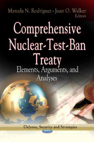 Comprehensive Nuclear-Test-Ban Treaty de Marcela N. Rodriguez