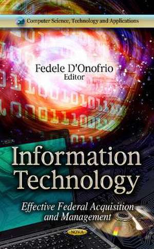 Information Technology de Fedele D'Onofrio