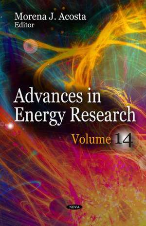 Advances in Energy Research de Morena J Acosta