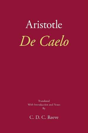 De Caelo de Aristotle