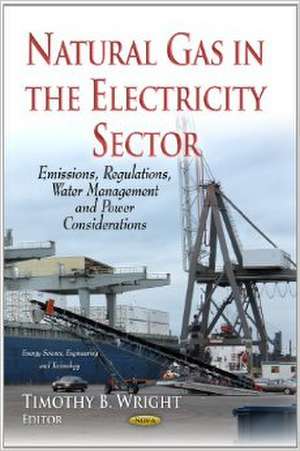 Natural Gas in the Electricity Sector: Emissions, Regulations, Water Management & Power Considerations de Timothy Wright