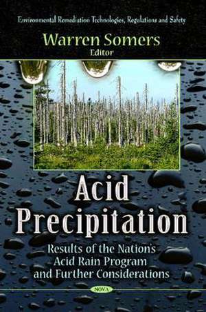 Acid Precipitation de Warren Sommer