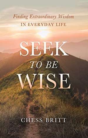 Seek to Be Wise: Finding Extraordinary Wisdom in Everyday Life de Chess Britt