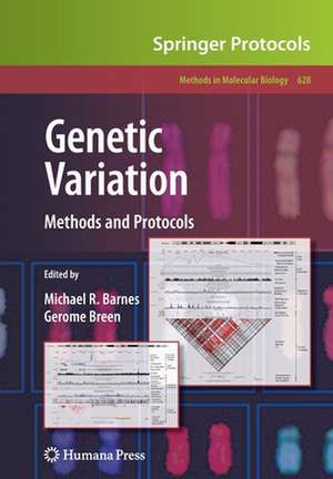 Genetic Variation: Methods and Protocols de Michael R. Barnes