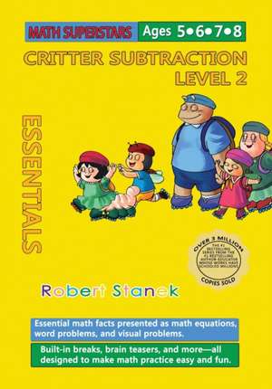 Math Superstars Subtraction Level 2 de Robert Stanek