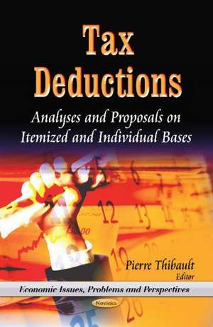 Tax Deductions de Pierre Thibault