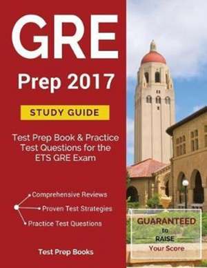 GRE Prep 2017 Study Guide de Gre Study Guide Prep Team