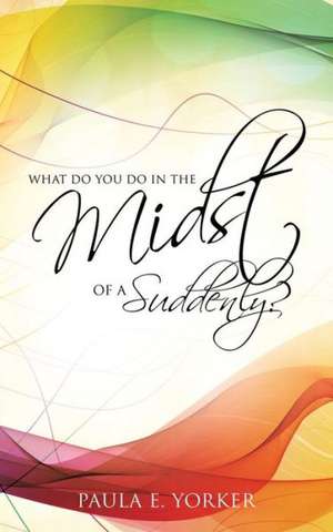 What Do You Do in the Midst of a Suddenly? de Paula E. Yorker