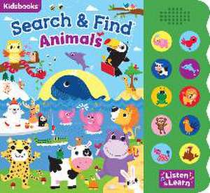 SEARCH & FIND ANIMALS 10 BUTTO