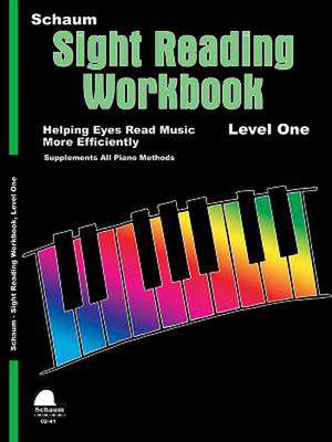 Sight Reading Workbook: Level 1 de Wesley Schaum