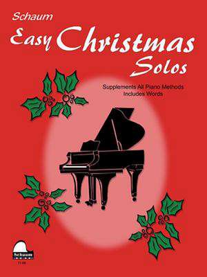 Easy Christmas Solos de Wesley Schaum