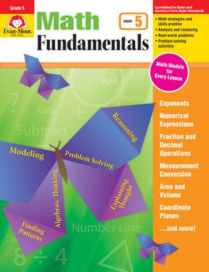 Math Fundamentals, Grade 5 de Evan-Moor Educational Publishers