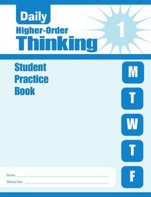 Daily Higher-Order Thinking, Grade 1 Sb de Evan-Moor Educational Publishers