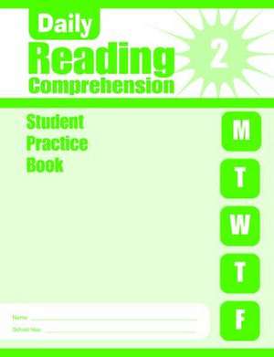 Daily Reading Comprehension, Grade 2 Student Edition Workbook de Evan-Moor Educational Publishers